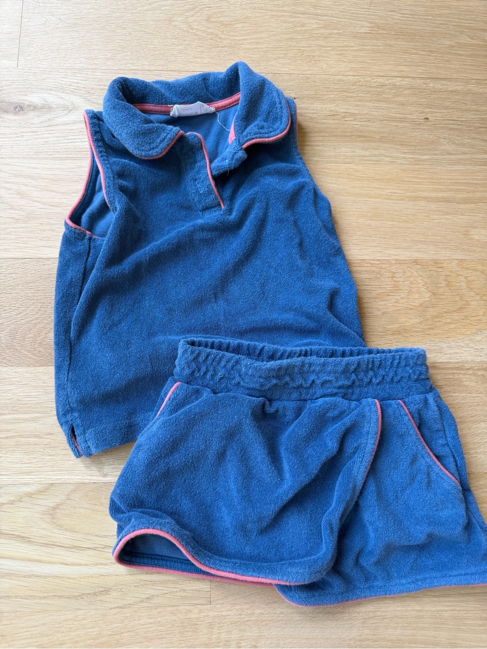 Minnow terry cloth set